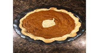 Holiday Sweet Potato Pie From Scratch