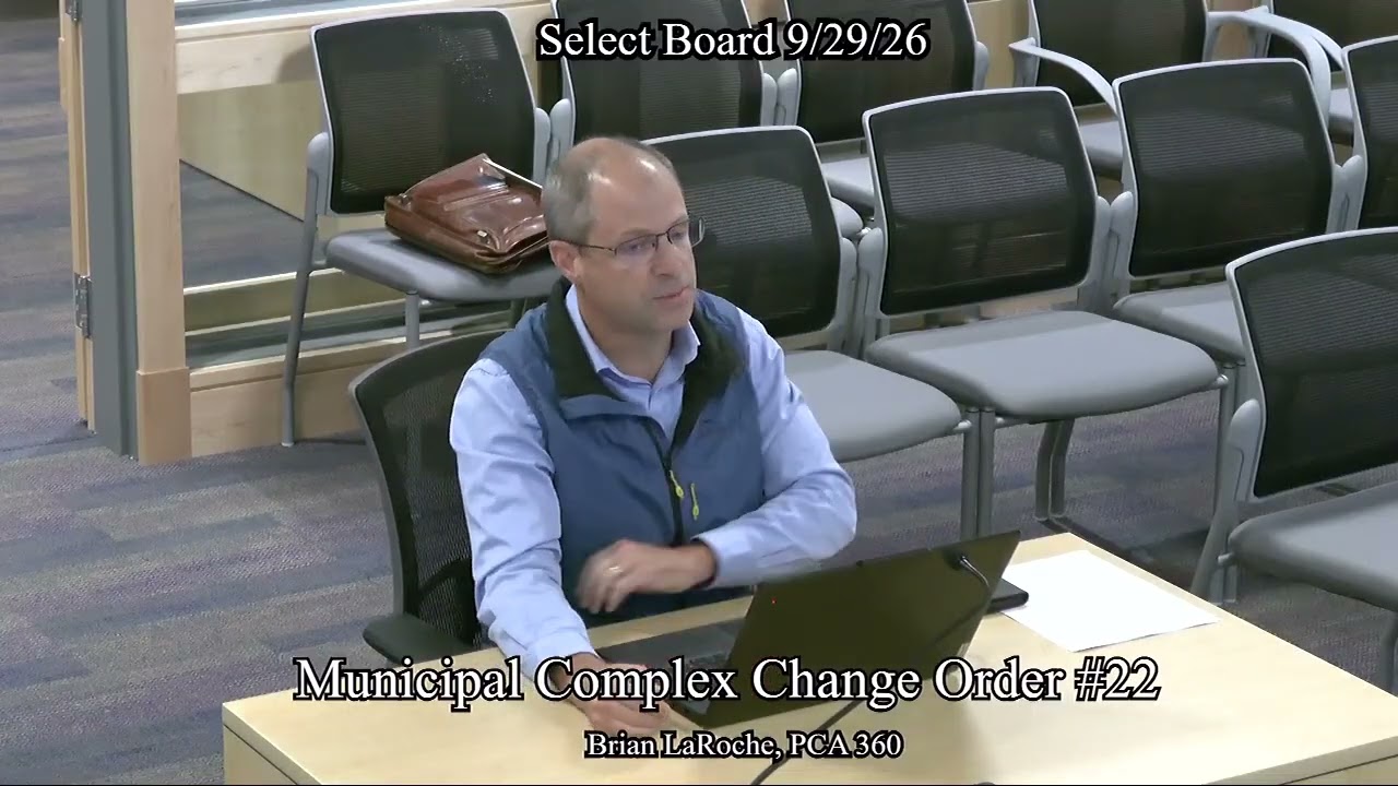 From the Board of Selectmen