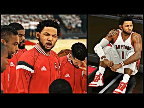 NBA 2K15 MyCAREER Playoffs - R1G2 | Cam Falls Asleep During The Game And Catches 3 POSTERIZING LOBS