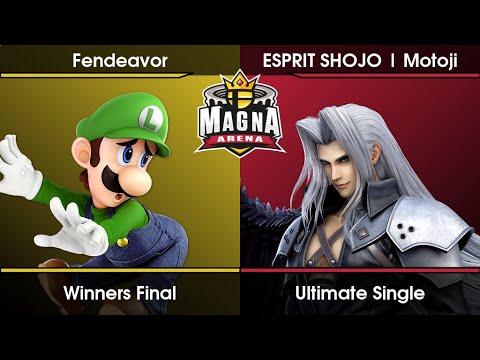 Magna Arena #130 Winners Final - Fendeavor (Luigi) Vs. Motoji (Sephiroth) SSBU Ultimate Tournament