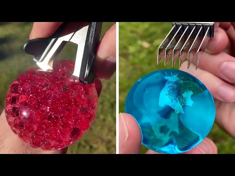 Oddly Satisfying Video With Calming Deep Sleep Music - Stress Relief & Meditation #52