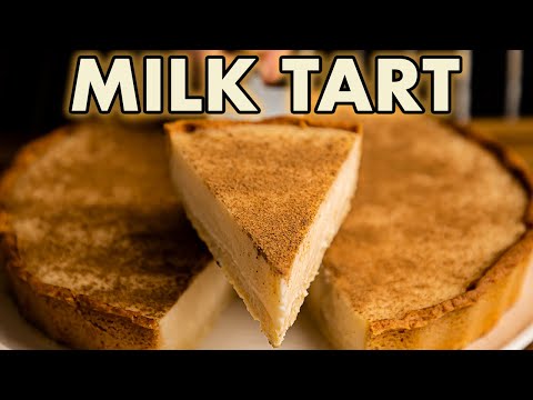 South African Milk Tart (Melktert)
