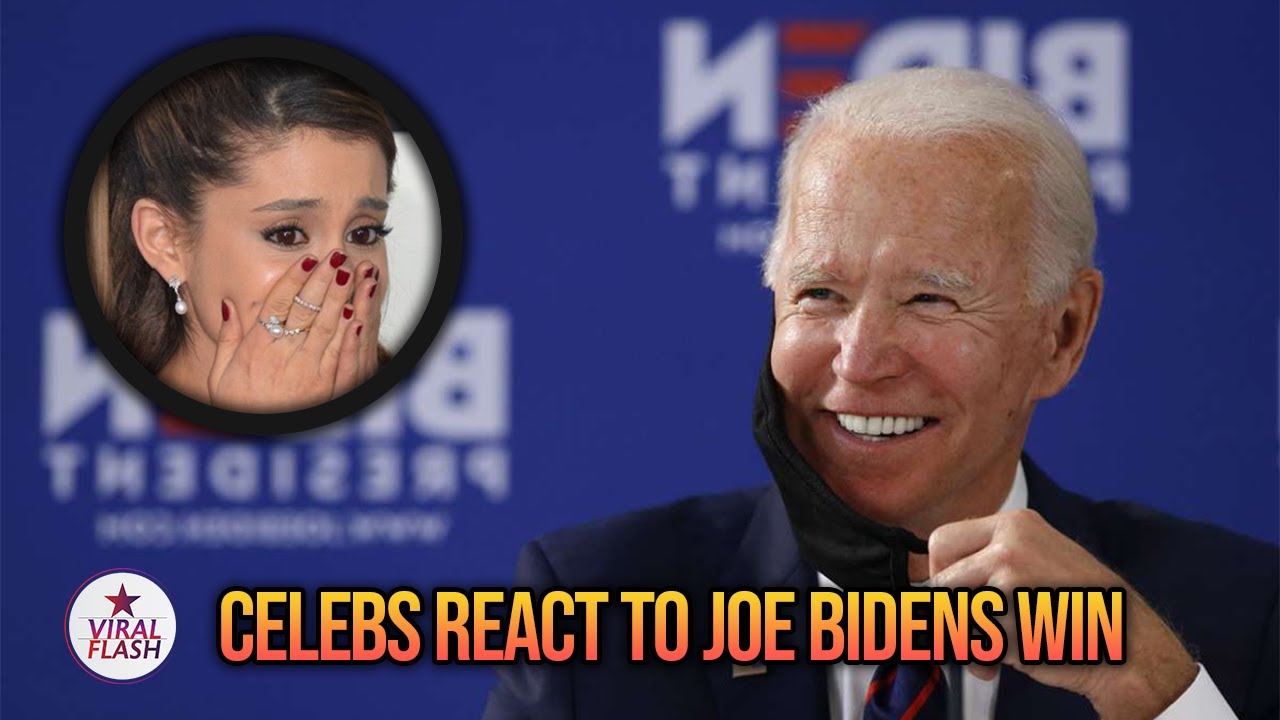 Ariana Grande, Lady Gaga & More CELEBRATE Joe Biden & Kamala Harris' Election Win!