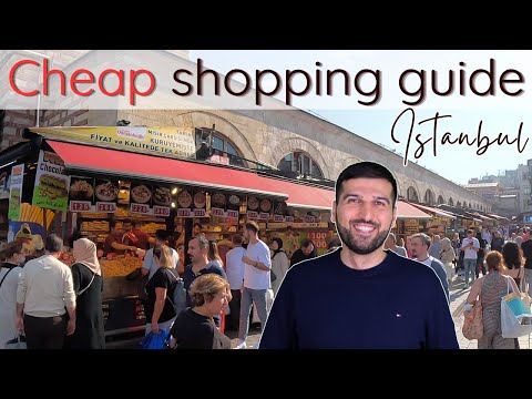 Cheap Shopping in Istanbul - Eminonu Market