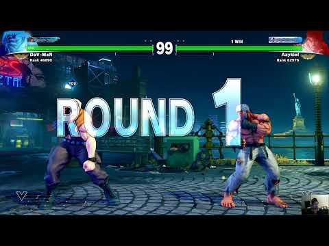 DaV MaN Vs Azykiel   Street Fighter V 08 21 2017   21 11 02 09