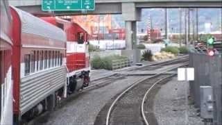 preview picture of video 'Super Rare! TACOMA RAIL Passenger Train - (Tour of Port of Tacoma)'