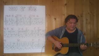 Fingerstyle Guitar Lesson # 312: WHO BY FIRE (Leonard Cohen)
