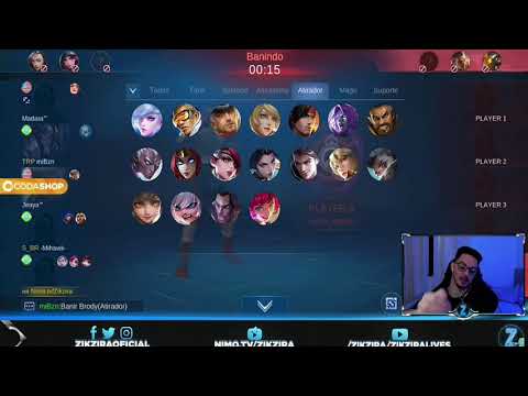 ZIKZIRA TILTADO COM O CHAT KKKKKJKK