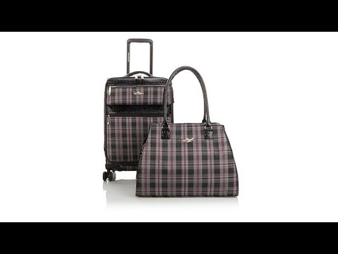 Destinations 22" Spinner Bag and Shopper's Tote 2pc Set