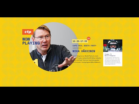 CTP EXPO Real Keynote with Mika Hakkinen