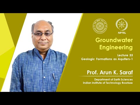 Lecture 62 Artificial Recharge Techniques and Designs