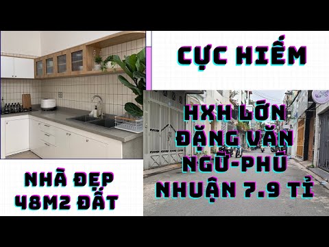 , title : 'BÁN NHÀ HẺM XE HƠI LỚN ĐẶNG VĂN NGỮ 7 ,9 TỈ CN 48 M2 ĐẤT (video 221)'