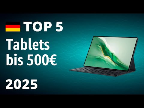 TOP-5: The best tablets up to 500€ – Test 2025!
