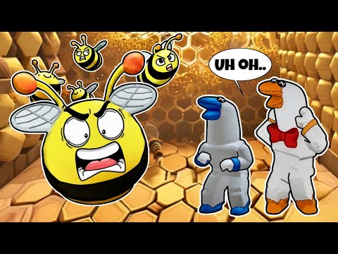 ESCAPE EVIL BEE SWARM! ROBLOX
