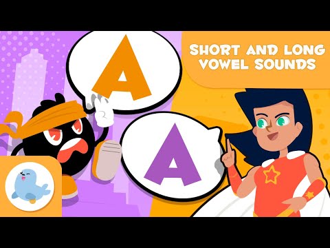 Short and Long Vowel Sounds 🦸‍♀️ GRAMMAR and SPELLING for Kids 📝 Superlexia ⭐ Episode 1