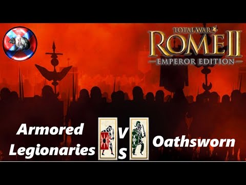 Armored Legionaries VS Oathsworn 1v1-Rome 2 Total War