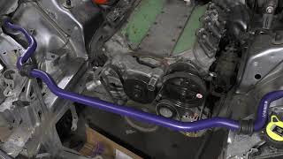 V8 Crossfire Project: Front Sway Bar Install | Driveway