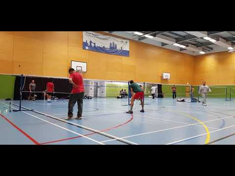 Badminton Practice session at Mile end (Tower Hamlets), London