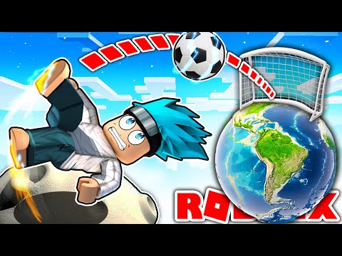 PUOI FARE GOAL dallo SPAZIO su ROBLOX ITA!! Goal Kick Simulator