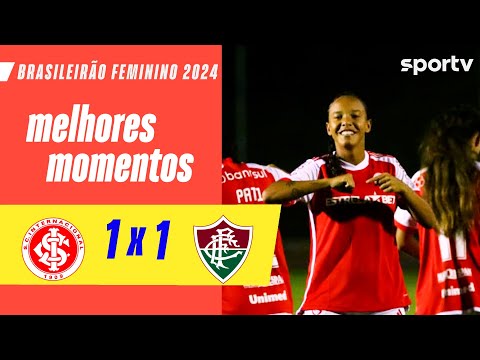 Gols e lances de Internacional x Fluminense