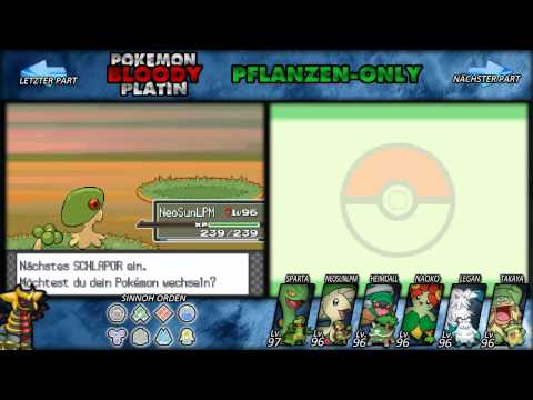 Pokemon Bloody Platin - #57 - [Pflanzen-Only]: Auf ins Überlebens-Areal