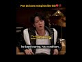 jin is soo sad in both interviews🥺🥺hope he is okay#bts #jinbts #fypシ゚viral #fyp