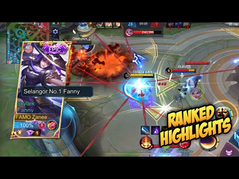 FREESTYLE KILL ON RANK MODE?! FANNY RANKED HIGHLIGHTS PART 18
