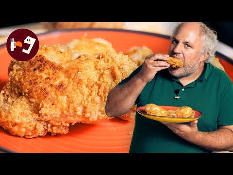 POLLO CAMPERO 🍗 Receta del pollo frito que arrasa en Latinoamérica. QUEDA IGUAL