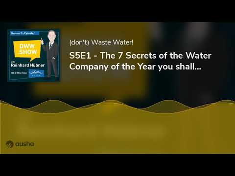 The 7 Secrets of the Water Company of the Year You Shall Absolutely Steal!