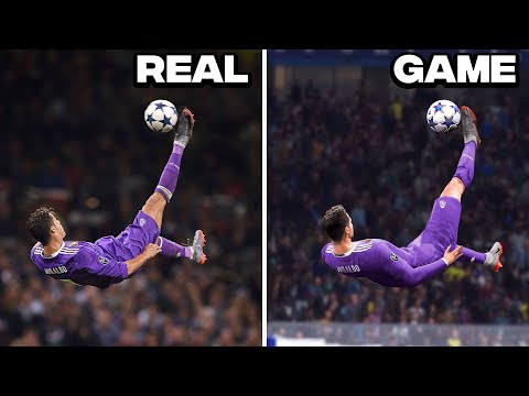 Recreating 1 Iconic Ronaldo Goal From Every Year (04-24)