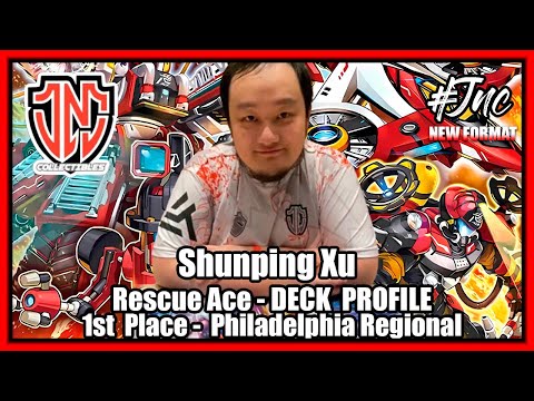 10-0 1st Place Philly Regional Rescue Ace Deck Profile! Ft. Team JNC Shunping Xu