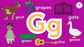 English Letter Gg - ABC Phonics Chant  #kids  #preschool #earlyliteracy #kidsyoutube #fyp #viral
