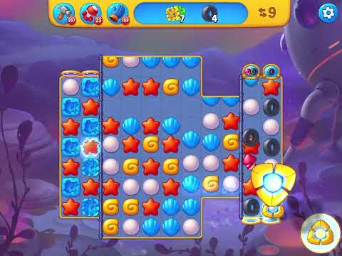 Fishdom level 4295 no boosters フィッシュダム ノーマル [Friend's]