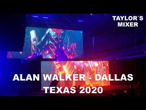 Alan Walker - LIVE @ Stereo Dallas Texas 2020 (Remake) ​| Taylor´s Mixer