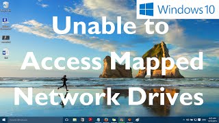 Fix: "Unable to Access Mapped Network Drives in Windows 10 and Windows 11"