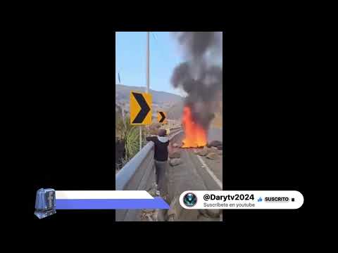 🛑Comunidades de #zumbahua en #cotopaxi se unen al paro.