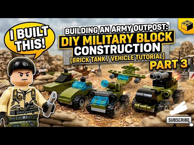 Vídeo relacionado con UINOFER Juego de bloques de construcción de escena militar, modelo de arquitectura de bases de bricolaje WW2, arquitectura de vigilancia militar, accesorios compatibles 75387 (Outpost)