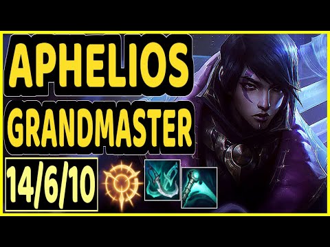 INNAXE (APHELIOS) - 14/6/10 KDA GAMEPLAY - EUW Ranked GRANDMASTER