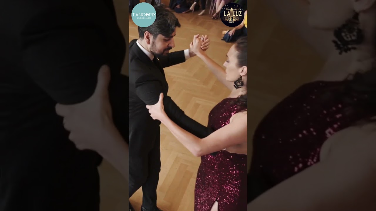 Video thumbnail for LA LUZ CHARITY MILONGA '25 - Sebastián Jimenez & Maria Belén Giachello dance Aníbal Troilo  Danzarín