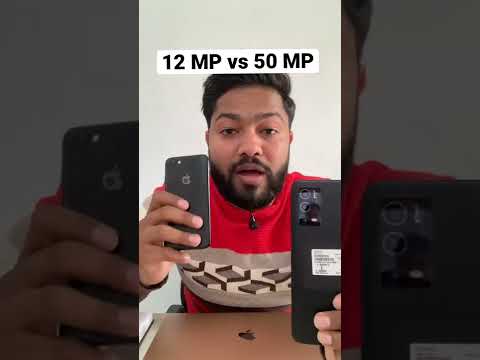 12 mp vs 50 mp camera #shorts