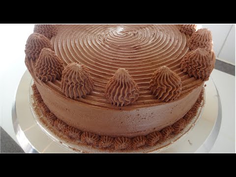 Chocolate Chiffon Cake Recipe ll Easy Birthday Cake ll