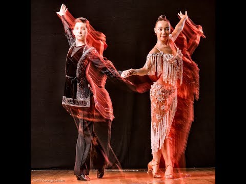 2017 Ballroom360 - Desert Classic Dancesport Championship Standard and Latin - Loren and Monet