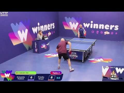 WINners CUP table 2  05.01  Kolomiets Vladimir - Priadko Sergei  20:00