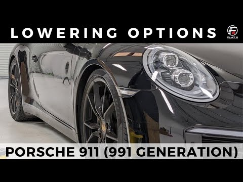 Lowering Options for the Porsche 911 (991 Generation)