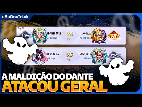 A MALDIÇÃO DO DANTE E AS LOUCURAS DO JAMIEL! - SAINT SEIYA AWAKENING