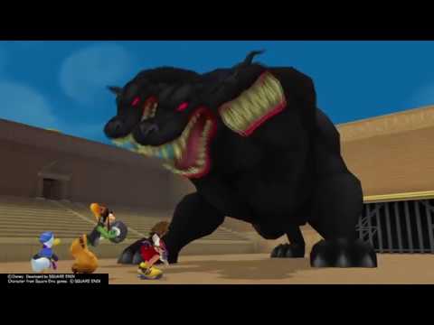Kingdom Hearts Final Mix (PS4) Cutscene #161 The Party Confronts Cerberus