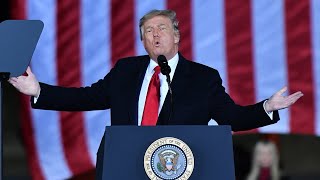 Donald Trump and Joe Biden hold rallies on eve of key Georgia election