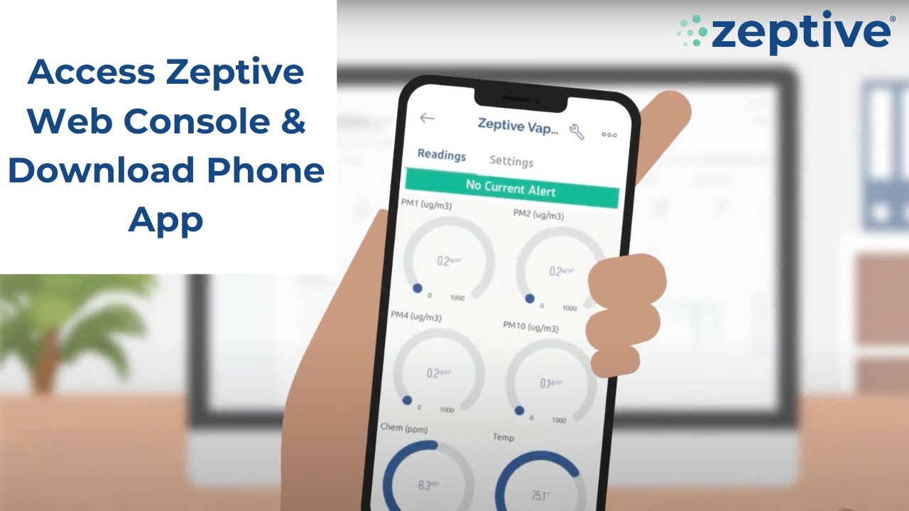 Access Web Console and Download Zeptive App