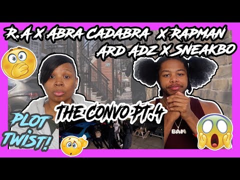 R.A x Abra Cadabra x Ard Adz x Sneakbo x Rapman - The Convo PT.4 MUM REACTS