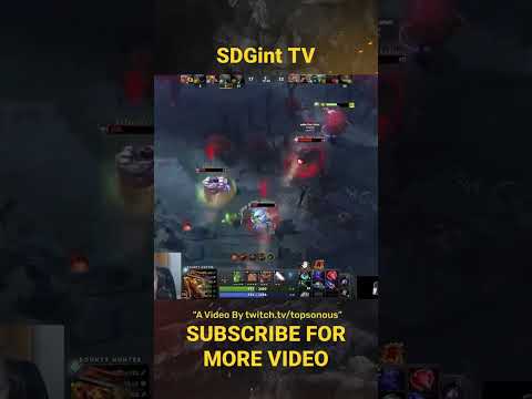 Topson Bounty Hunter Shuriken play style | Dota 2 #short